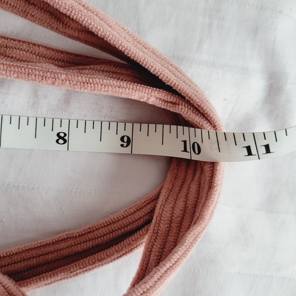 Sezane Pink Corduroy Tote Bag - Picture 9 of 9